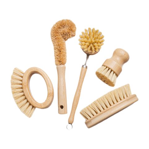 Sustainable Cleaning Brush Set